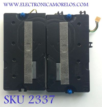 KIT DE BOCINAS (2PZS) SAMSUNG / NUMERO DE PARTE BN96-49998E / 6Ω  10W / PC+ABS, V-0 / NH-1017D  / E115797 / A12H05SM0001 / BN9649998E / 49998E / NUMERO DE PANEL CY-BT050HGJV3H / MODELO UN50TU690TFXZA GD13